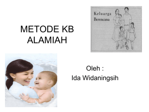 METODE KB ALAMIAH WIDA NGAJAR