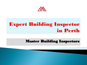 Expert Building Inspector in Perth | Master Building Inspectors