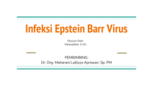 Infeksi EBV- Rahmatillah, S. KG DGM 2020