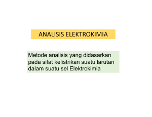 Analisis Elektrokimia Ppt