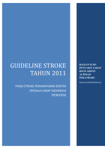 Guideline Stroke PERDOSSI 2011 (PUSKESPEMDA.NET)