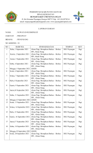 LAPORAN september 1 NI WAYAN RUSMINIATI
