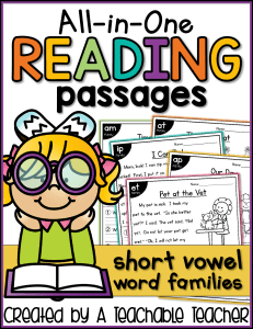 5 Short Vowel Reading Passages pdf