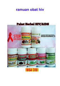 ramuan obat hiv