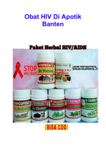 Obat HIV Di Apotik Banten