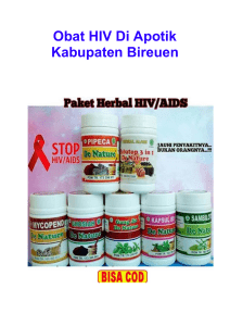 Obat HIV Di Apotik Kabupaten Bireuen