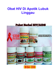 Obat HIV Di Apotik Lubuk Linggau