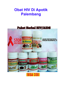 Obat HIV Di Apotik Palembang