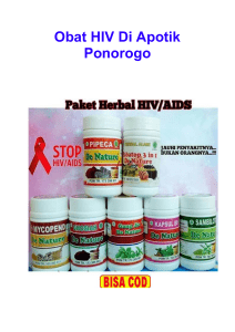 Obat HIV Di Apotik Ponorogo
