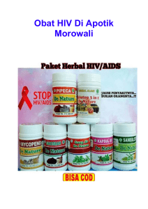 Obat HIV Di Apotik Morowali