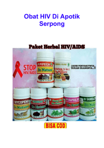 Obat HIV Di Apotik Serpong