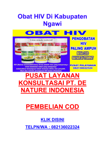 Obat HIV Di Kabupaten Ngawi