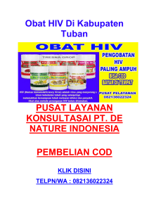 Obat HIV Di Kabupaten Tuban