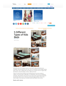 5-different-types-of-kids-beds