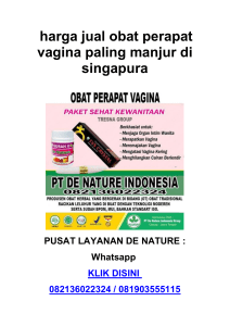 harga jual obat perapat vagina paling manjur di singapura
