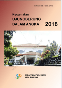 Kecamatan Ujung Berung Dalam Angka 2018