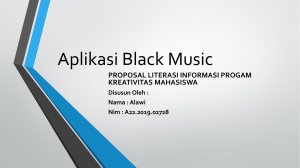 Aplikasi Black Music