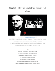 #Watch-HD] The Godfather (1972) Full Movie 