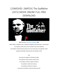 123MOVIES- [WATCH] The Godfather (1972) MOVIE ONLINE FULL FREE DOWNLOAD