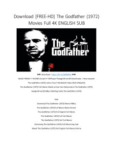 Download [FREE-HD] The Godfather (1972) Movies Full 4K ENGLISH SUB