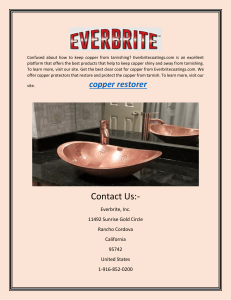 Copper Restorer | Everbritecoatings.com