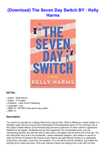  (Download) The Seven Day Switch BY : Kelly Harms