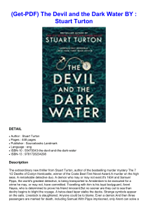 (Get-PDF) The Devil and the Dark Water BY : Stuart Turton