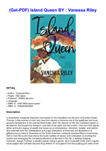 (Get-PDF) Island Queen BY : Vanessa Riley