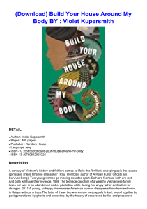  (Download) Build Your House Around My Body BY : Violet Kupersmith