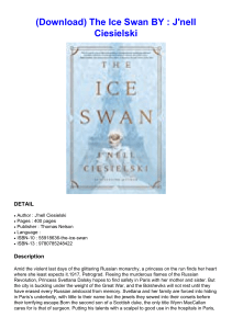  (Download) The Ice Swan BY : J'nell Ciesielski