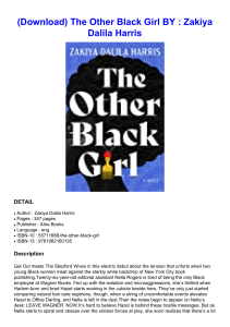  (Download) The Other Black Girl BY : Zakiya Dalila Harris