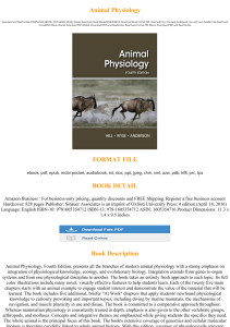 PDF Download&* Animal Physiology Read >book <ePub