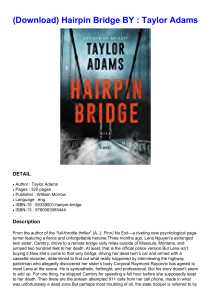  (Download) Hairpin Bridge BY : Taylor  Adams