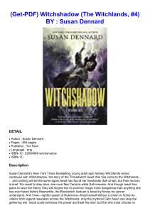 (Get-PDF) Witchshadow (The Witchlands, #4) BY : Susan Dennard