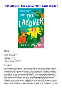 ~PDF/Books~ The Layover BY : Lacie Waldon
