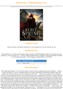 PDF Download@# Rebel Spring: A Falling Kingdoms Novel Read ^book @#ePub