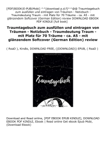 ((download_p.d.f))^@@ Traumtagebuch zum ausf�llen und eintragen von Tr�umen - Notizbuch - Traumdeutung Traum - mit Platz f�r 70 Tr�ume - ca. A5 - mit gl�nzendem Softcover (German Edition) review 'Read_online'