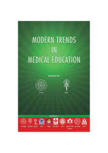 Modern Trends in Medical Education