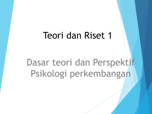TEORI & RISET 1