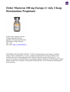 Order Masteron 100 mg Europe 1 vial Cheap Drostanolone Propionate Dragon Pharma