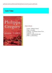 [PDF/Kindle] Dark Tides BY : Philippa Gregory