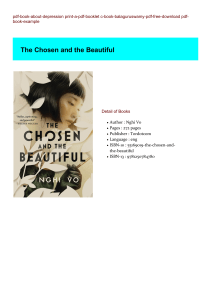 Get-PDF The Chosen and the Beautiful BY : Nghi Vo