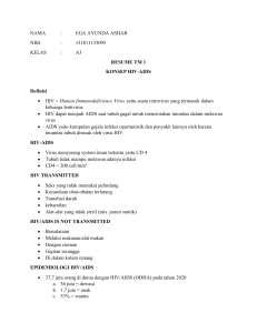 Resume: Konsep HIV-AIDS
