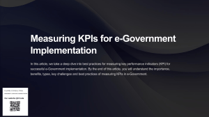 Implementasi KPI pada e-Government Secara Komprehensif
