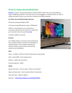 50 inch TV | Ffalcon Ultra HD HDR 4K Smart