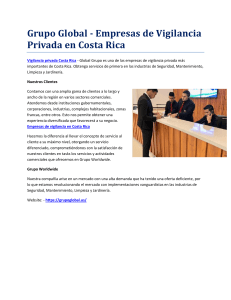 Grupo Global - Empresas de Vigilancia Privada en Costa Rica