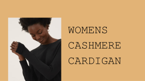 Womens cashmere cardigan