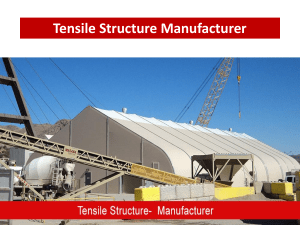 Tensile structure 