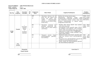 Jurnal Kelas Ganjil