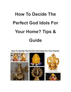 How To Decide The Perfect God Idols For Your Home  Tips & Guide